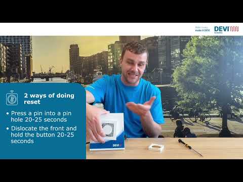 DEVIreg Display Connect: factory reset