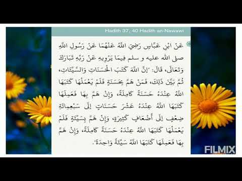 40 Hadith Nawawi - 37