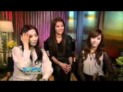 [111117] Tiffany, Jessica & Sooyoung - Access Hollywood Interview