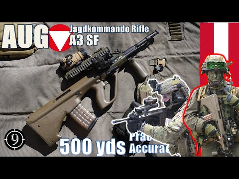 AUG A3 SF 🇦🇹 (Spec Ops / Jagdkommando rifle from Austria) to 500yds: Practical Accuracy