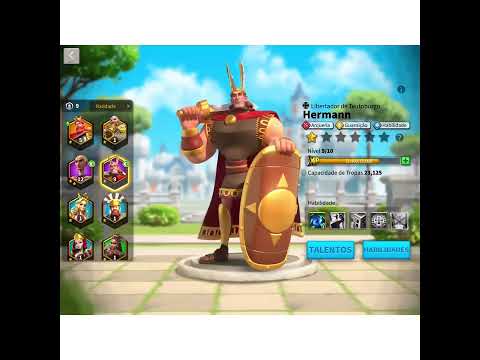 Evoluindo hermann no rise of kingdoms