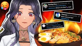 UNSEISO TMI Q&A W/ X2 SPICY RAMEN 🥵🍜🔥【NIJISANJI EN | Scarle Yonaguni】