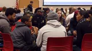 preview picture of video 'Hartford youth and police talk to break down stereotypes'