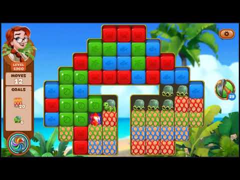 Lost Island Blast Adventure Level 1960 - NO BOOSTERS 🏝️ | SKILLGAMING ✔️