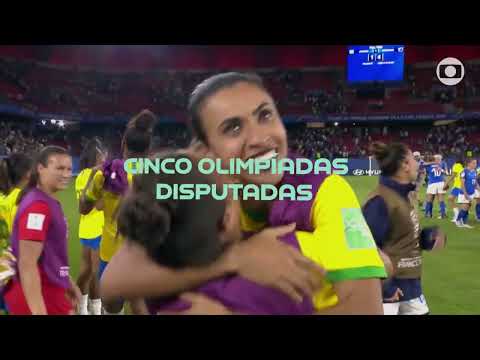 homenagem a Marta | Copa Feminina Dia 24 de julho na globo
