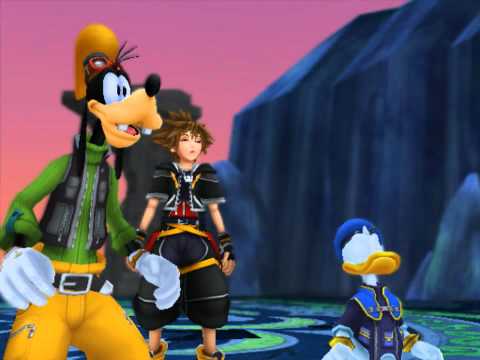 Kingdom Hearts II, English cutscene: 409 - Goodnight Goofy - HD 720p
