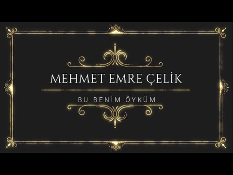 Mehmet Emre ÇELİK - Bu Benim Öyküm (Cover)