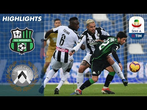 Video highlights della Sassuolo vs Udinese (0 a 0) - Giornata 14 - Fantacalcio e fantamedie
