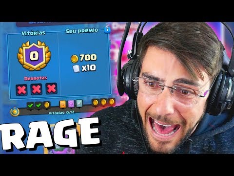 RAGE DESAFIO DO ELIXIR TRIPLO NO CLASH ROYALE