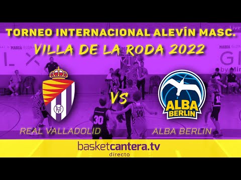 U12M - REAL VALLADOLID vs ALBA BERLÍN.- Torneo Internacional Alevín masc. Villa de La Roda 2022