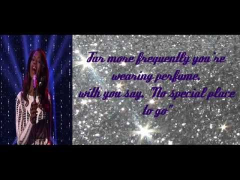 Amber Holcomb - Lately with Lyrics (American Idol Top 8 2013)