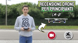 DRONE FPV ECONOMICO con GPS per INIZIARE: Recensione Asbww LM-01