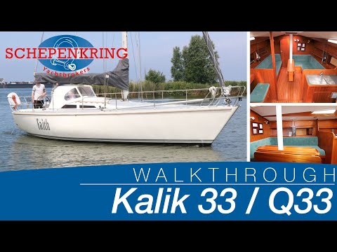 Kalik 33/ Q33 for sale | Yacht Walkthrough | @ Schepenkring Lelystad | 4K