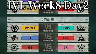 【見逃し配信】IVL Week8 Day2【第五人格】【IdentityV】