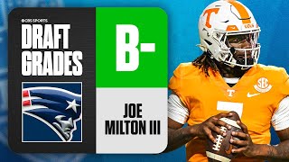 2024 NFL Draft Grades: Patriots select Joe Milton III No. 193 Overall | CBS Sports