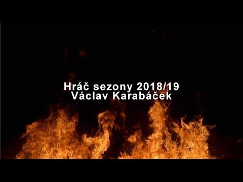 Hráč sezony 2018/19 (Motor) - Václav Karabáček
