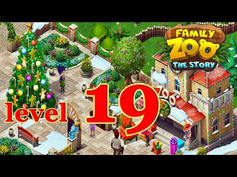 Family Zoo: The Story Happy Holidays level 19