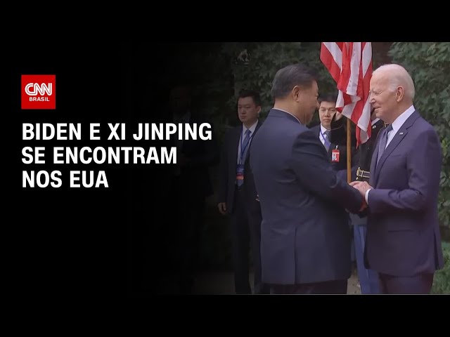 Biden e Xi Jinping se encontram nos EUA | CNN 360º