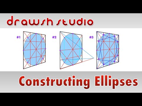 How to Construct Ellipses In Perspective
