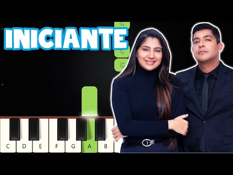 Eu Cuido De Ti - Canção & Louvor | Piano e Teclado Iniciante | Nível Fácil