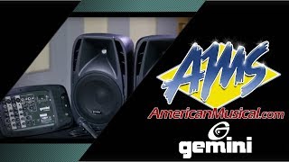 Video thumbnail for Gemini ES 210MXBLU ST Portable PA - American Musical Supply by American Musical Supply