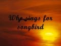 Songbird (lyrics) - Barbra Streisand