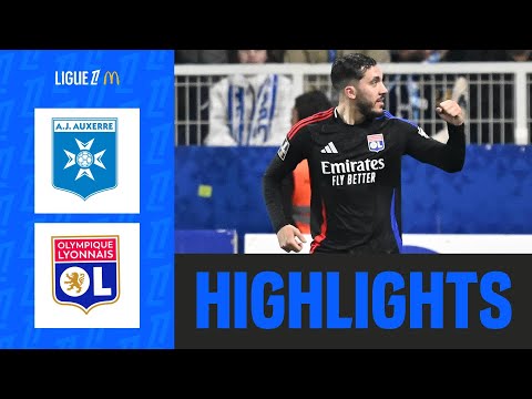 AJ AUXERRE - OLYMPIQUE LYONNAIS (1-3) - Week 29 - Ligue 1 McDonald's 24/25