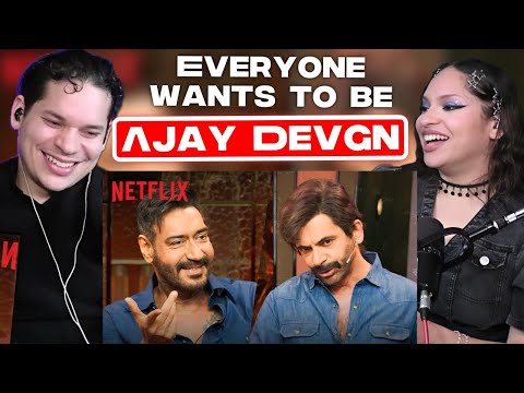 HILARIOUS!!🤣Waleska & Efra react to Sunil Grover’s Ajay Devgn Mimicry