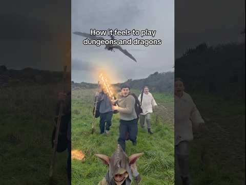 How it feels to play dungeons and dragons 🔥 #comedy #dnd #dungeonsanddragons