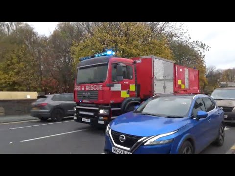 *RARE* Bolton Central High Volume Pump Responding | Greater Manchester Fire & Rescue