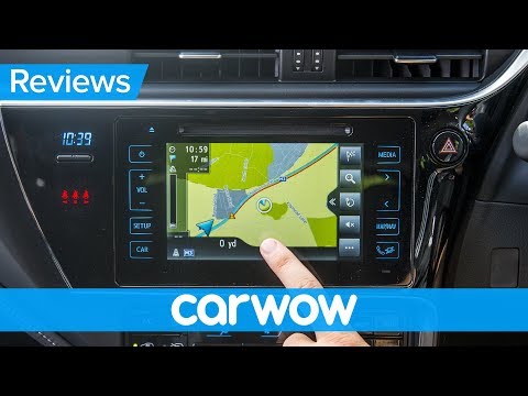 Toyota Auris 2018 infotainment and interior review | Mat Watson Reviews