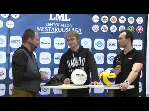 Lentopallon Mestaruusliigan miesten pudotuspeli-info 11.3.2015