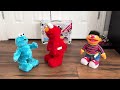 Tickle Me Elmo Ernie And Cookie Monster