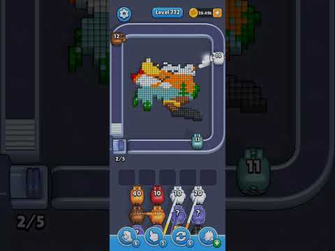 Pixel Flow Level 772 Walkthrough