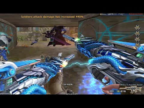 Crossfire NA ( Đột Kích Bắc Mỹ  ) 2.0 : M4A1 S Azurite Beast - Hero Mode X - Zombie V4