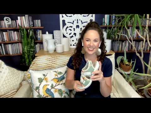 Earth Origins Adjustable Stretch Sport Sandals - Saco on QVC