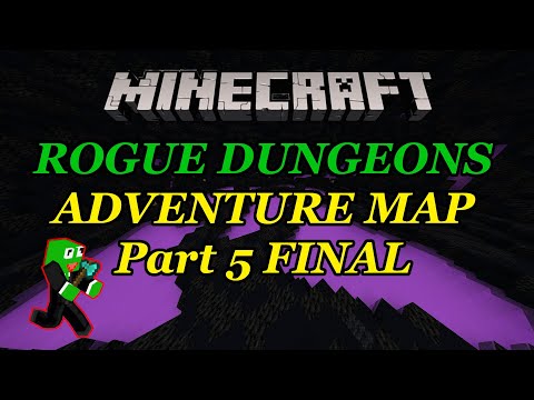 ROGUE DUNGEONS: Slaying Demons, Void Dwellers & More! Minecraft Adventure Map (Part 5 FINAL)