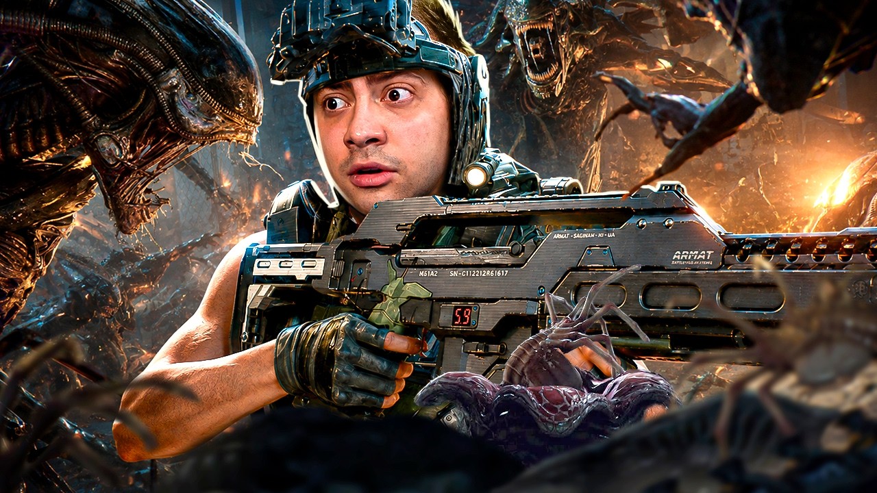 O PIOR ESQUADRÃO CONTRA OS XENOMORFOS! - ALIENS: FIRETEAM ELITE 2 COM OS AMIGOS