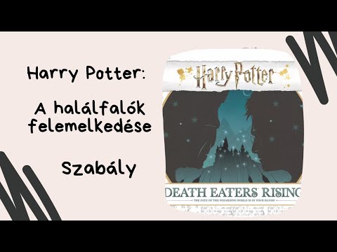 Harry Potter: A halálfalók felemelkedése szabályismertető - Társasozz Okosan!