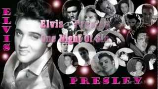 Elvis Presley-One Night Of Sin (Unreleased Version) 1957,  (With Lyrics)