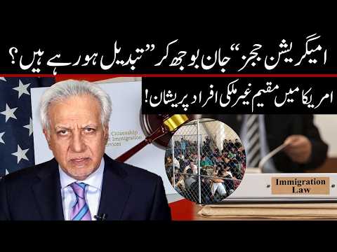 امریکا میں امیگریشن ججز کی تبدیلیاں، کیا قانونی نظام کو جان بوجھ کر متاثر کیا جا رہا ہے؟