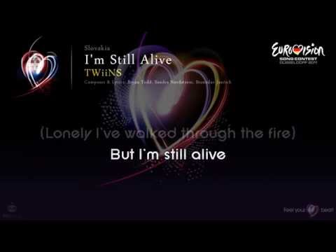 TWiiNS - "I'm Still Alive" (Slovakia) - [Karaoke version]