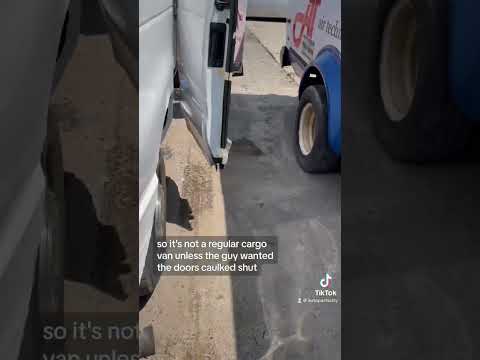 We just got this “powerstroke” Diesel Ford Cargo Van and it’s got some “surprises” inside !