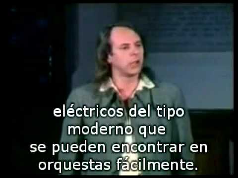 Stockhausen acerca de sus primeras investigaciones sobre el sonido. 1972 subtítulos