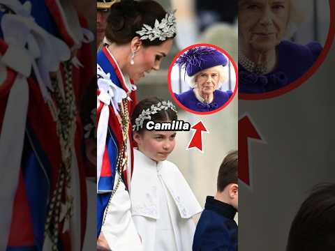 Queen Camilla Scolds Catherine, but Charlotte Subtly Retaliates at the Coronation Concert #shorts