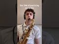 Day 246 of Practicing Saxophone every day and I decided to play Blazin’ by Sonny Stitt