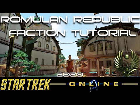 Let's Play Star Trek Online (PC) | Romulan Republic Faction Tutorial (2020)