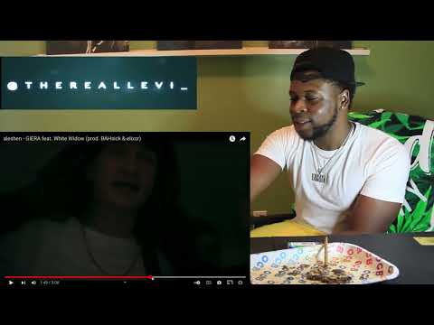 TRL Reaction / aleshen - GIERA feat.  White Widow (PolishRap)