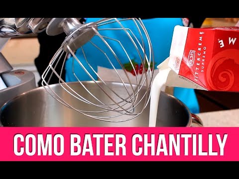 HOW TO MAKE WHIPPED CREAM - Isamara Amâncio