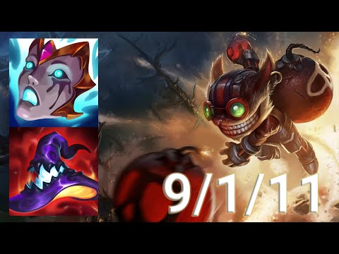 Ziggs Mid VS Syndra | Patch 13.1